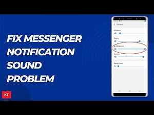 How fix if suddenly there is no notification sound for new messages in messenger
