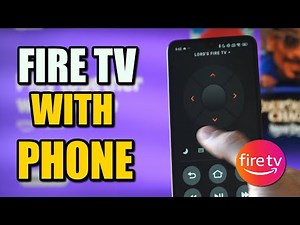 How to use your Phone with Amazon Fire TV Stick (Control, Launch Apps, If Lost Remote)