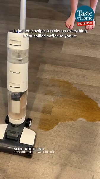 We're never using a regular vacuum on hardwood floors again! Score the time-saving Amazon cleaning gadget here: https://amzn.to/3QStt00 | Taste of Home