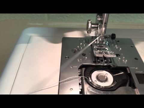 Threading your Janome-Manual bobbin threading