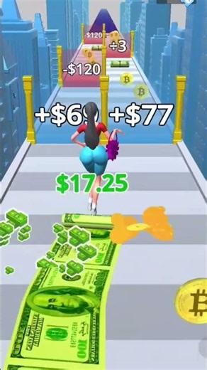 The magic of the money roller game 🔥💰gaming money'' this game rains money 💵 #moneyroller #gameplay