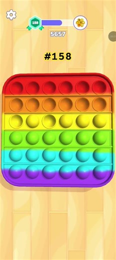 Pop Us! Level 158 🌈 Satisfying ASMR Bubble Popping | Relaxing Pop-It Sounds #shorts