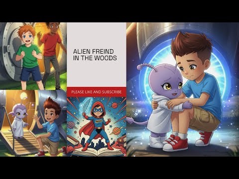 Alien Friend in the Woods | Fun & Magical Story for Kids