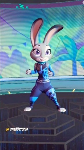 Judy Hoops - Unlocking Animation | Disney Speedstorm #speedstorm #zootopia #zootopia2