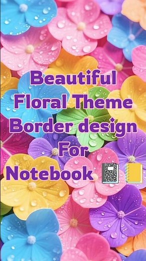 5 Beautiful Border Hack You Need to See! 😍 #DIY/Level Up Your Assignments! ✨ Easy Border Design #Art