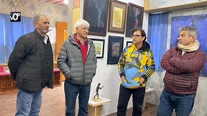 3.4K views · 42 reactions | Art harbour exhibition inaugurated by Top Artists of Kashmir | Dekhiye Omar Abdullah Video courtesy Naushad H Gayoor | VOP Tawsif | Facebook