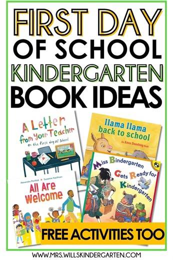 15 Best First Day of Kindergarten Books for Teachers & Parents (2025)