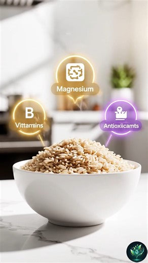 White Rice vs. Brown Rice: A 60-second visual comparison. We break down the nutrition, fiber, and benefits. The answer will surprise you! | Natural Method