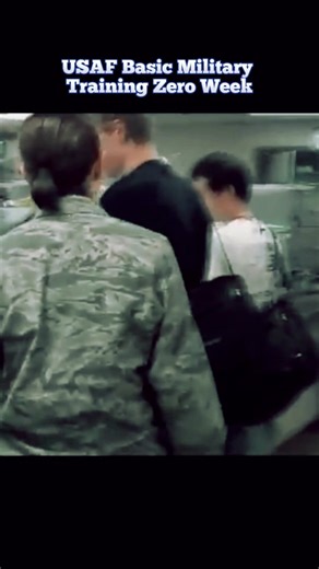 USAF Basic Military Training Zero Week #usairforce #basictraining #bootcamp #drillsergeant #foryou