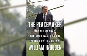 "You gotta point the gun at them... to get them to negotiate." Author William Inboden talks about what he learned about the Cold War from newly declassified documents and former members of the Reagan administration. Watch more Saturday at 9:30pm ET on C-SPAN 2 https://www.c-span.org/video/?525369-1/the-peacemaker-ronald-reagan-cold-war-world-brink | American History TV