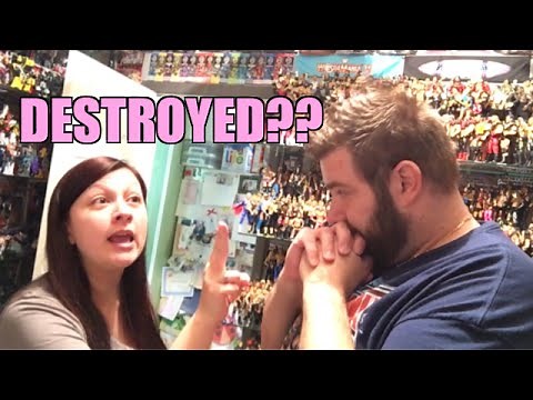 HEEL WIFE ISSUES THE "SMASH A TOY CHALLENGE!"