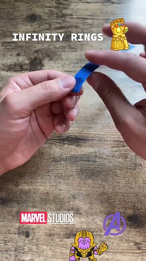 1.8K views · 23 reactions | Origami infinity rings #origami #origamiring #marvel #infinitystones #paperart #origamitutorial #instruction | Origami world | Facebook