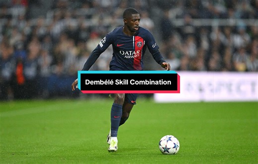 Dembélé Skill Combination ⚽️🌪️ #dembele #psg #football | Moussa Dembele