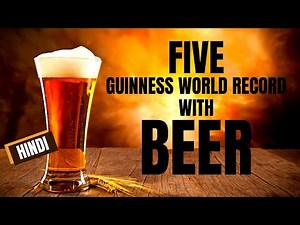 World Records With BEER | Top 5 Guinness World Record With BEER | Dada Bartender | Beer World Record