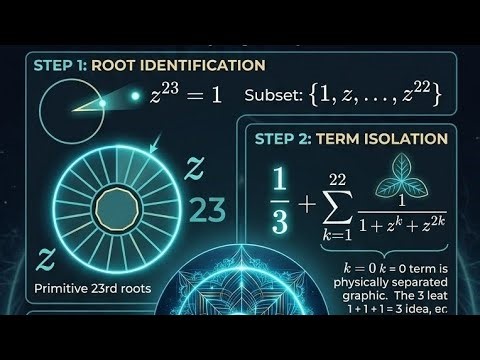 Finding roots of unity sum