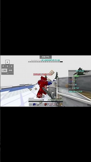 Telly Bridge together with FireballFight #minecraft #tellybridging