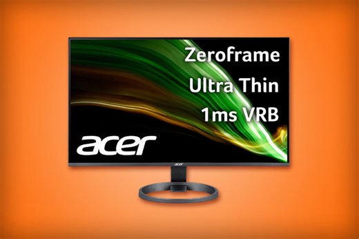 Este monitor de Acer es ideal para videojuegos con diseño ultra delgado y tecnología AMD Free Sync, su precio es de solo 1,510 pesos