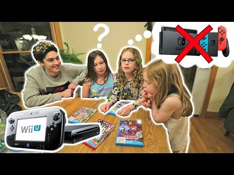 Am I the worst brother for getting them a Wii U instead of the Switch?? (REACTION!)