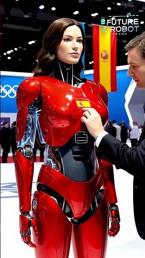 Spanish Humanoid Robot Reveal 🇪🇸🤖 | Stunning Human-AI Moment! #FutureTech #AIShowcase
