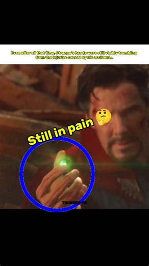 Did You Notice Doctor Strange’s Hands Still Trembling?! 🤯🔮 #marvel #marvel #hiddendetails