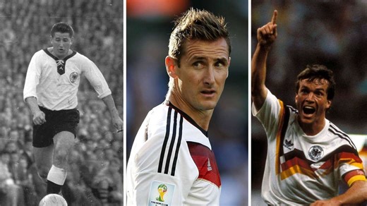 Von Gerd Müller bis Rudi Völler: Die erfolgreichsten DFB-Torjäger aller Zeiten