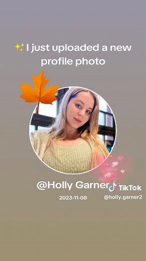 Holly Garner's New Profile Photo