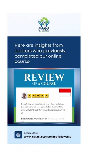 24th Online Fellowship in Pain Medicine | 7th Jan - 31st Mar | WhatsApp: +91 8282 01 2828