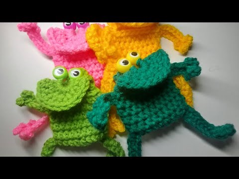 How to Crochet a Googly eyed Frog.