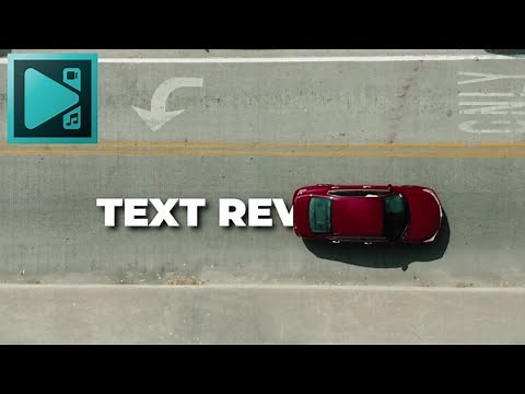 Reveal text using moving objects in VSDC! - VSDC Free Video Editor Tutorial