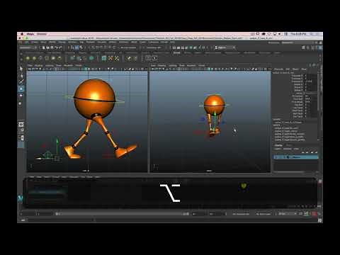 Advanced 3D in Maya - Animating a Simple Walk Cycle
