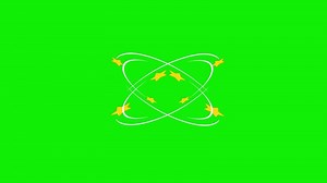 Download 2d cartoon dizzy effect flying stars loss of consciousness knockout 4k green screen animation for free