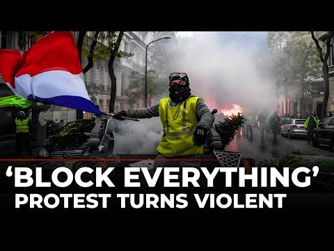France LIVE: Paris Erupts In Violence As Massive Anti-Government Protests Rock French Capital | News