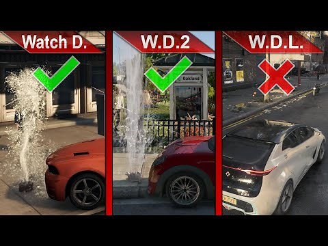THE BIG COMPARISON 2 | Watch Dogs vs. Watch Dogs 2 vs. Watch Dogs Legion | PC | ULTRA