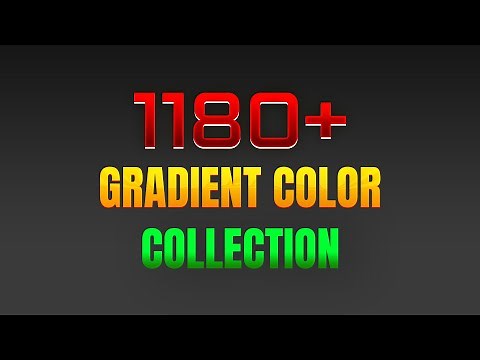Gradient Color Palette Pack for Photoshop | Free Photoshop Gradient Color Pack Download