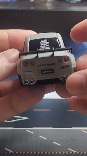 Mini GT Cube Cars Nissan GT-R R35 LB Works Type 1 #Unboxing #diecast #minigt #gtr #lbwk