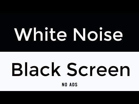White Noise Black Screen No Ads | 3 Hours of Quiet White Noise to Help You Sleep Peacefully
