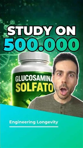 😱 GLUCOSAMINE: the effect you didn't know (hidden secret) #glucosamine #secret #longevity
