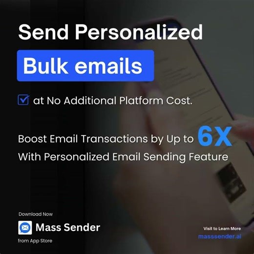 Bulk emails can still feel personal.