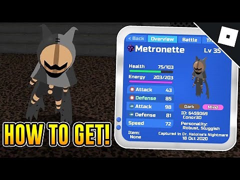 How to get METRONETTE in LOOMIAN LEGACY | Roblox