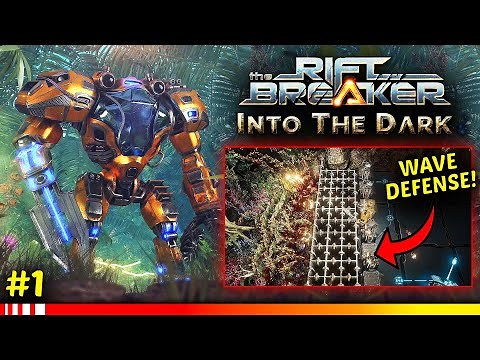 INTO THE DARK! - Let's Play The Riftbreaker - Ep.1 - Base Building Survival