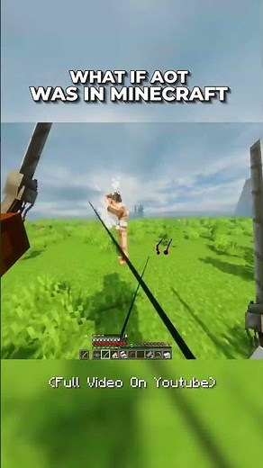 This Mod Adds Attack On Titan To Minecraft...