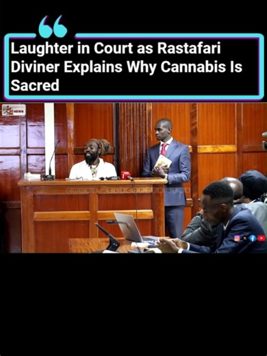 Laughter in Court as Rastafari Diviner Explains Why Cannabis Is Sacred Full Video: https://youtu.be/NzAnWnBiilA #rastafari #kenyanlaw