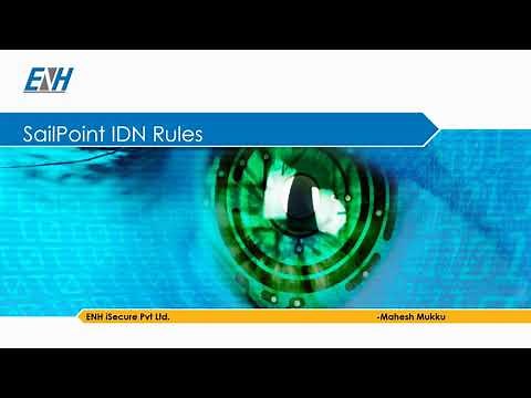 ENHiSecure SailPoint IdentityNow Rules - An Overview