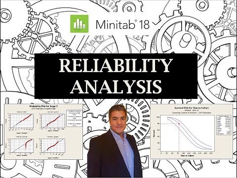 Reliability Analysis using minitab 18