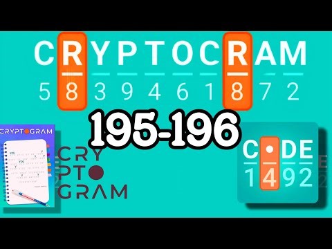 CRYPTOGRAM level 195 196