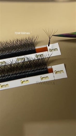 7D W Shape Lash Extensions | Fluffy Volume in Seconds!