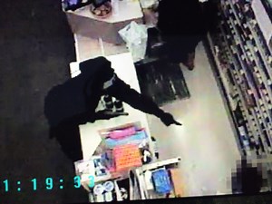 Deputies release surveillance video of drug store robbery