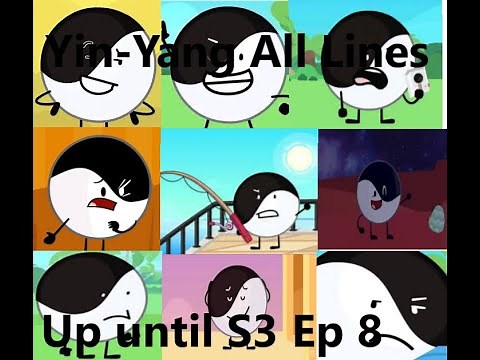 All Yin-Yang Lines (Inanimate Insanity) (up until s3 ep8)