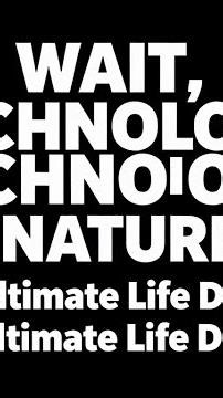 WAIT, TECHNOLOGY OR NATURE? 🌿🤔 The Ultimate Life Debate!