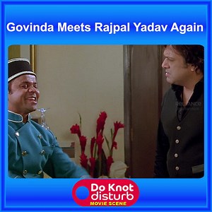 Govinda Meets Rajpal Yadav Again #doknotdisturb | Reliance Entertainment
